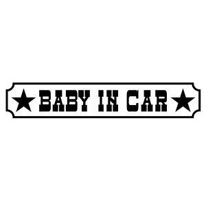 y2g BABY IN CAR Ver.148iԂ񂪏Ă܂j KTEGX^ JbeBOXebJ[ 22cm×4cmznhCh Baby in car EChEXebJ[B