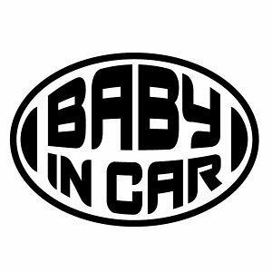 y2g BABY IN CAR Ver.130iԂ񂪏Ă܂j CS JbeBOXebJ[ 15cm×10.5cmznhCh Baby in car EChEXebJ[B