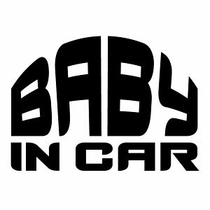 y2g BABY IN CAR Ver.140iԂ񂪏Ă܂j 80sn ICS JbeBOXebJ[ 16cm×11.5cmznhCh Baby in car EChEXebJ[B