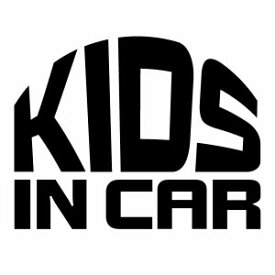 【2枚組 KIDS IN CAR Ver.141（子供が乗っています）80s系 ISR カッティングステッカー 幅約16cm×高約12.5cm】ハンドメイド キッズインカー ウインドウステッカー。