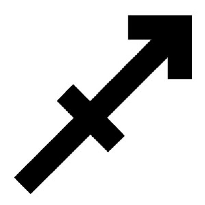 楽天市場 カッティングステッカー いて座マーク Sagittarius 選べる2サイズ ハンドメイド 射手座 星座ステッカー 車 ウインドウステッカー ゆうせいマーケット