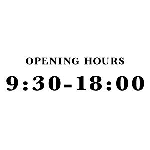 yJbeBOXebJ[ OPENING HOURSi24H\j ԃI[_[^Cv009iBVj 唻LTCY 2g 33cm×7.8cmzcƎԃTC