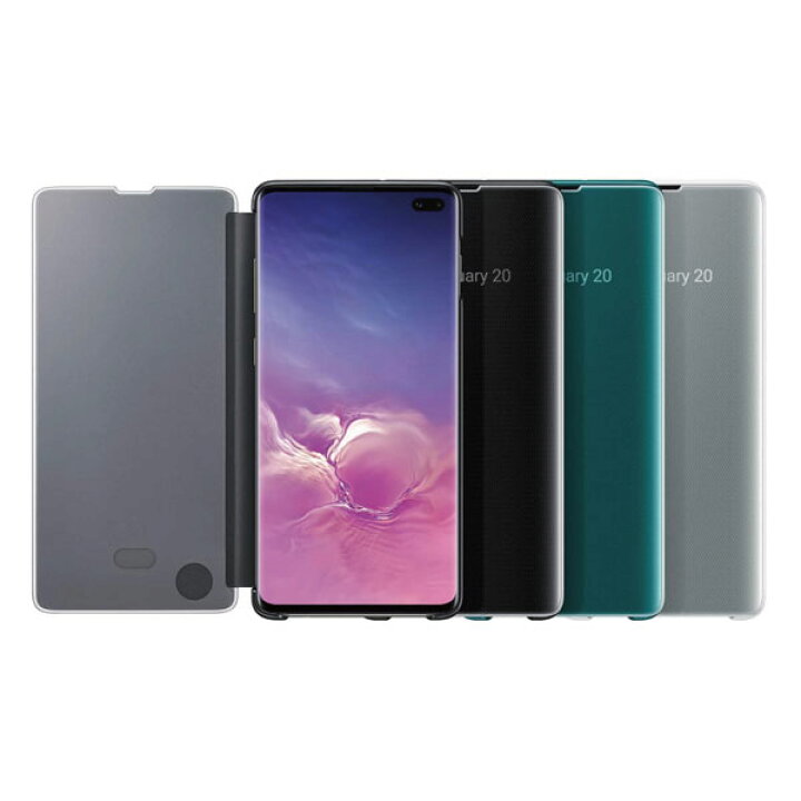 楽天市場】【純正】Galaxy S10+ Plus ケース 純正 クリアビュー カバー  