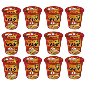 【最安値挑戦】 農心 ノグリラーメンカップ 62g ノグリうどん 12個セット | 韓国カップ麺 あともう一品にちょうど良いサイズ 非常食 保存食 夜食に丁度良い量