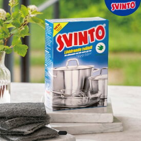 【最安値挑戦】SVINTO スビント たわし スウェーデン生まれのスチールたわし | スピンド スチールウール スポンジ ちぎって使える 使い捨て 洗剤不要 油汚れ 泥汚れ 焦げ落とし サビ落とし 水垢落とし