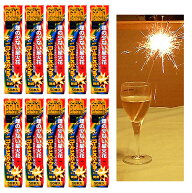 ＜即納！在庫あり＞焚昇ニューゴールドスパークラーミニ50本箱入×10箱（合計500本）【ケーキ　花火】【…