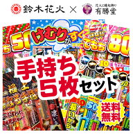 ＜即納！在庫あり＞『手持ち花火 5枚セット』　【送料無料】【手持ち花火】【花火セット】【手持ち花火セ…