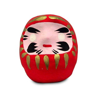 風水ミニだるま・赤【だるま・ダルマ・達磨】【商売繁盛・家内安全・交通安全・社運隆盛・開店祝い】【開運グッズ】【縁起物】【紙張子】