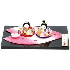 ＼10％クーポン配布中♪／花びら 雛【1-260】【リュウコドウ】【雛人形 コンパクト】【ひな人形　室内】【おしゃれ　かわいい】【国産・日本製】