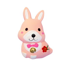 干支パーツ福結びうさぎ【干支飾り】【兎・うさぎ・卯】【手芸・パーツ・ハンドメイド雑貨・材料・手作り・工作】