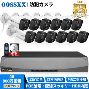 y130°Lp 6TB HDD oʘbzhƃJ POEd ƒp hƃJ O hƃJZbg 12 4K/800 PIRAIdm ƒp POEhƃJ Zbg ĎJ R[_[ X}z