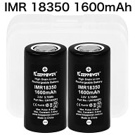 【即日発送】KEEPPOWER IMR 18350 UH1835P2 1600mAh Max:8A Constant:5A リチウムイオンバッテリー 高出…