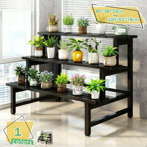 クーポン フラワーラック フラワースタンド 2段3段 幅80cm100cm 奥行38cm62cm 高さ53cm78cm 金属製 多肉植物 棚 花台 園芸ラック ガーデン 植物小屋 植木鉢スタンド 鉢植え 盆栽棚 園芸 花棚 おしゃれ