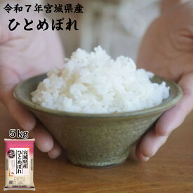 令和7年産 ひとめぼれ 5kg 宮城県産 送料無料 白米 自社精米 宮城のお米