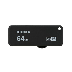 LINVA USB3.2Ή XCh USBtbV 64GB TransMemory U365 KUS-3A064GK [KIOXIA Ki  { pbP[W F Ń USB USB[@USBtbVhCu 