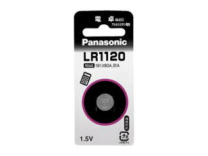 �y���[���֔����z�p�i�\�j�b�N �A���J���{�^���d�r(1.5V)�@�@LR1120P �iPanasonic���E�������d��j