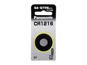 �y���[���֔����z�ipanasonic���j�i�������d��j�@�R�C���`���`�E���d�r(3V)�@CR1216P [�p�i�\�j�b�N CR1216 ]