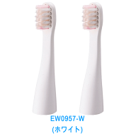 【メール便発送可能】音波振動ハブラシ　ポケットドルツ用 EW0957-W[ EW-DS11 用]替えブラシ 2本入り ホ…