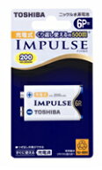 6TNH22A 東芝 充電式IMPULSE [インパルス] 6P形 (1本入) 繰り返し使える充電回数：約500回 8.4V [東芝製 …