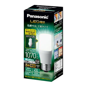 Panasonic LEDd E26iT`^Cvj 60`i1070lmj F 8.4W@LDT8NGST6