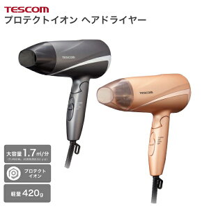 �y���������z�e�X�R�� �v���e�N�g�C�I�� �w�A�h���C���[ TD360A �m�O���[/�S�[���h�n[ TESCOM �v���e�N�g�C�I�� 1200W �y�� �啗�� �c���� ���e�� ]