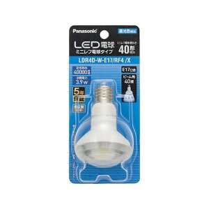 pi\jbN LEDd ~jtd^Cv E17 80lm 40W` 3.9W (F) LDR4DWE17RF4X [Panasonic]