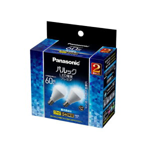 �p���b�N LED�d�� �v���~�A ���`�d��60�`���� 760lm E17���� 6.7W 2���i�����F�����j Ra84 �z���p��180�x �p�i�\�j�b�N LDA7DGE17K6ESW2F2T[panasonic]