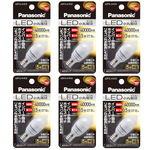 �y6�Z�b�g�z�p�i�\�j�b�N LED���ۓd�� E12 �d���F���� ��铔 LDT1LHE12 [Panasonic LED LED�d�� E12���� �i�c���� �����Ɩ�] �y���[���֑��������z