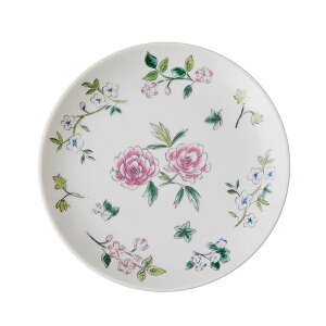 【栗原はるみ 食器 ギフト包装可】 花中華 取皿 ホワイト / 栗原 はるみ 栗原はるみ食器 食器 お皿 皿 取皿 花柄 中華 エスニック 白 キッチン キッチン用品 家族 新生活 結婚祝い 引っ越し祝