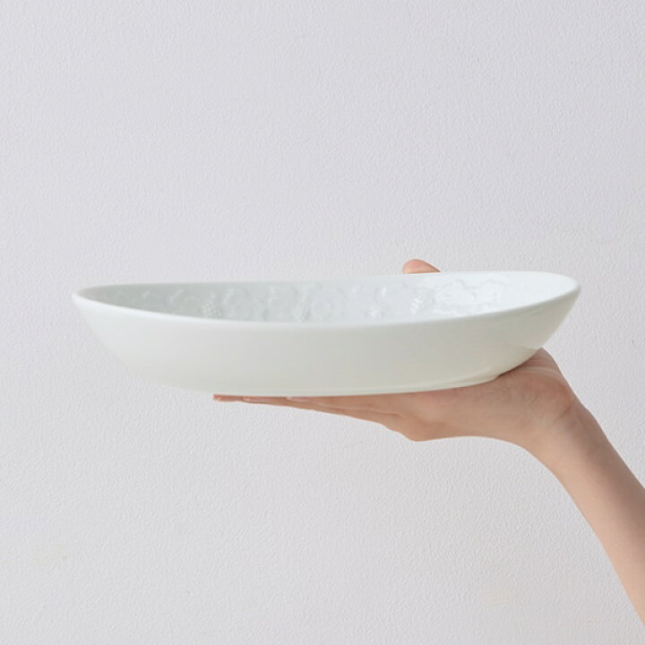 楽天市場】【栗原はるみ 食器 ギフト包装可】ぶどう 23cmオーバル皿 