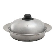 【ポイント5倍 26日(日)01:26まで】【公式】栗原はるみ 鍋用 ドーム型蒸し器 20-22cm ステンレス 日本製 …