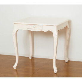 【ランキング獲得】 コモ ダイニングテーブル75 引出付 テーブル ダイニングテーブル かわいい猫脚アンティークダイニングテーブル 引出付 92347 92346 ダイニングテーブル アンティーク 高級感 オシャレ 姫系 個性派 ホテルライク インテリア