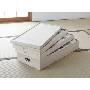 \本日300円クーポン進呈/【ランキング1位受賞】 収納家具 木箱 総桐衣装ケース 3段完成品 タトウ紙を折らずに収納できる総桐衣装ケース3段 94101 衣装ケース 総桐 着物 収納 3段 タトウ紙