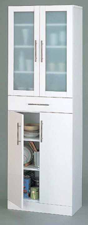 楽天市場】【ランキング1位獲得】カトレア食器棚60-180 収納家具 