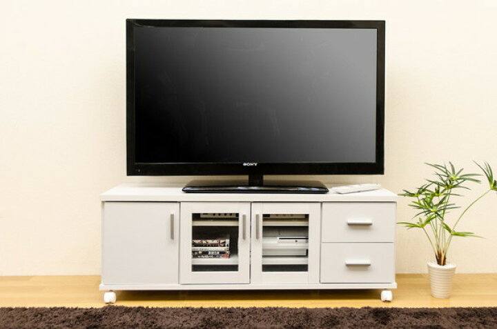 楽天市場】【ランキング1位獲得】TREVIS 収納TVラック 収納家具 テレビ 