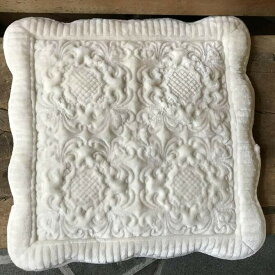 ＼最大82%OFF！SALE特価／【ランキング1位受賞】ホワイトキルト シート 45×457589147 キルト カバー シート リビング 寝具 無地 正方形 北欧 キルティング オフホワイト