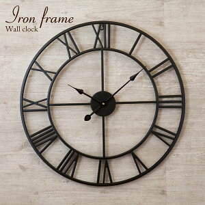 Decorative Wall Clock fReBu EH[NbN Iron Frame uv |v |vTY24DH-B EH[NbN v ACA AeB[N Ǌ|v NVbN Ǌ| AiO 
