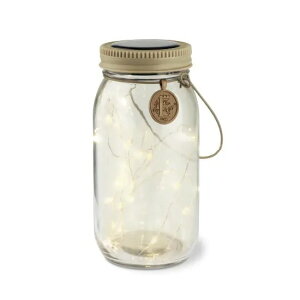 キシマ エトワル ソーラー ガーデンライト Lサイズ ボトル 置き型 吊り下げ 夜間自動点灯 屋外 防水 アンティーク調 おしゃれ かわいい