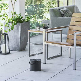 山崎実業 tower そのまま入れられる蚊取り線香収納ポット タワー 丸型 4903208057530 ブラック 5753