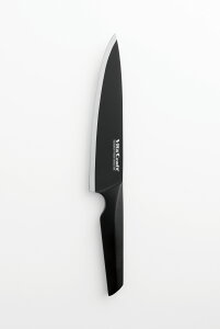 r^Ntg SOLID KNIFE \bhiCt -BLACK- THE CHEF VFtiCt THE SANTOKU OiCt THE UTILITY yeB[iCt VC-SK01C BK VC-SK01S BK VC-SK01U BK  VitaCraft
