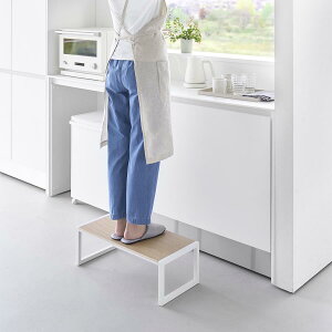 山崎実業 踏み台 タワー W60 ホワイト 4903208101257 【品番:010125】