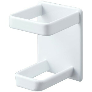 山崎実業 マグネットバスルーム電動シェーバーホルダー タワー ホワイト 【品番:04863】