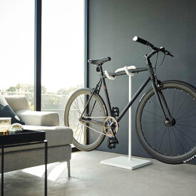山崎実業　自転車スタンド タワー ホワイト 4903208019651　【品番：01965】