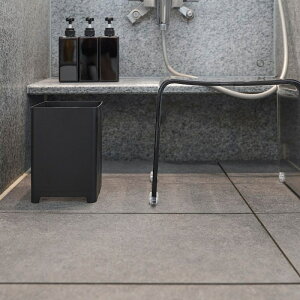 山崎実業 水が抜けるゴミ箱 タワー 5L ブラック 4903208018135 【品番:01813】