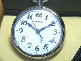 セイコー腕時計( SEIKO )時計 セイコー 鉄道時計 懐中時計 ポケットウォッチ オープンフェイス 電池式(クォーツ) SVBR003