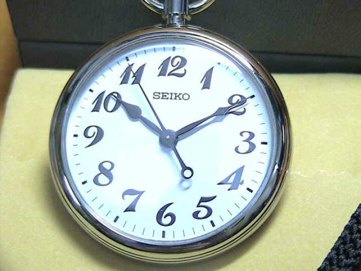 楽天市場 セイコー腕時計 Seiko 時計 セイコー 鉄道時計 懐中時計 ポケットウォッチ オープンフェイス 電池式 クォーツ Svbr003 ｅ 優美堂楽天市場店