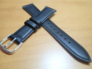 16mm〜20mm 時計バンド (腕時計) ベルト カーフ 牛革 バネ棒 サービス 黒 腕時計用 時計ベルト 時計用バンド 525円で販売しています バネ棒をサービスでお付けします