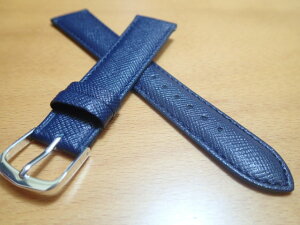 16mm〜18mm 時計バンド (腕時計) ベルト カーフ 牛革 バネ棒 サービス ネイビー (紺) 腕時計用 時計ベルト 時計用バンド 525円で販売しています バネ棒をサービスでお付けします