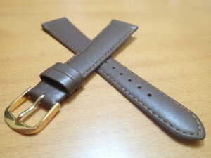 16mm〜20mm 時計バンド (腕時計) ベルト カーフ 牛革 バネ棒 サービス チョコ (こげ茶) 腕時計用 時計ベルト 時計用バンド 525円で販売しています バネ棒をサービスでお付けします