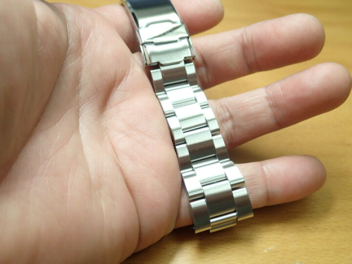 楽天市場】20mm 時計バンド(腕時計)ベルト20ミリ ステンレススチール 